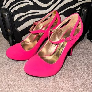 Barbie pink heels